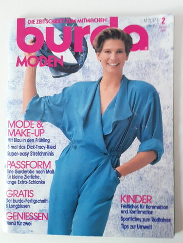 Burda moden 1991 - moden, mit