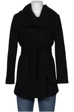 HUGO by Hugo Boss Mantel Damen Jacke Parka Gr. L Wolle Schwarz #ds9w056