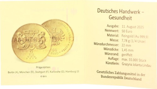 Deutschland euro 1 4 - 50,