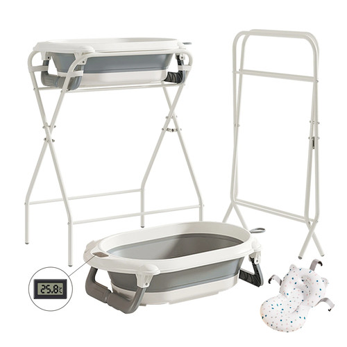 Babybadewanne mit - 3-in-1-babybadewanne,