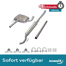 Auspuffanlage VW PASSAT 35i B4 1.6, 1.8, 2.0 ab Bj. 1993 Schalldämpfer Auspuff
