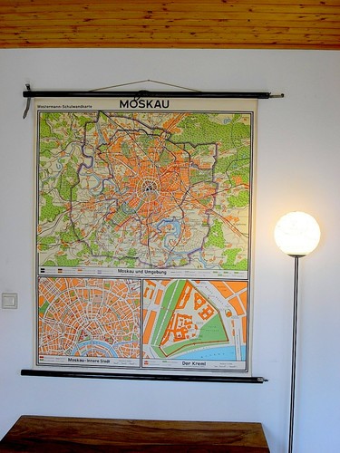 Moskau wallchart - moskau,