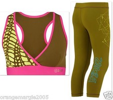 ZUMBA 2Pc.Set!! CAPRI LEGGINGS
