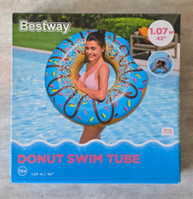 Bestway DONUT Schwimmring Badering Wasserreifen - aufblasbar - 107 cm ** NEU **