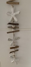 ❤️ Deko Hänger Girlande maritim Meer Bad Strand Treib Holz Shabby Chic