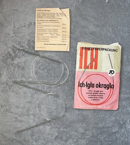 Ddr rundstricknadel veb - rundstricknadel,