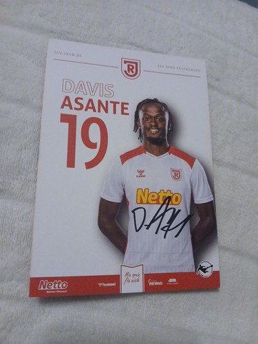 Signierte davis asante - signierte, jahn