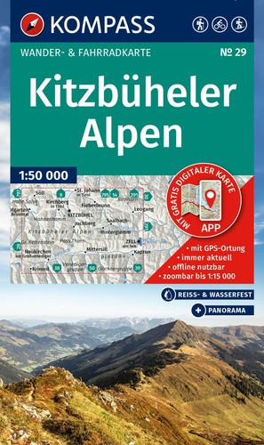 Kompass wanderkarte 29 - kompass,