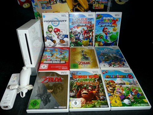 Nintendo wii konsole - wii, mario