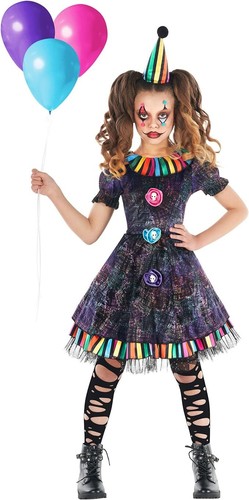 Regenbogen clownkostüm - regenbogen,