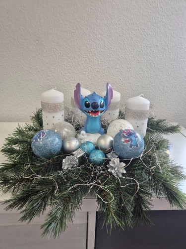 Stitch weihnachtsgesteck - stitch,