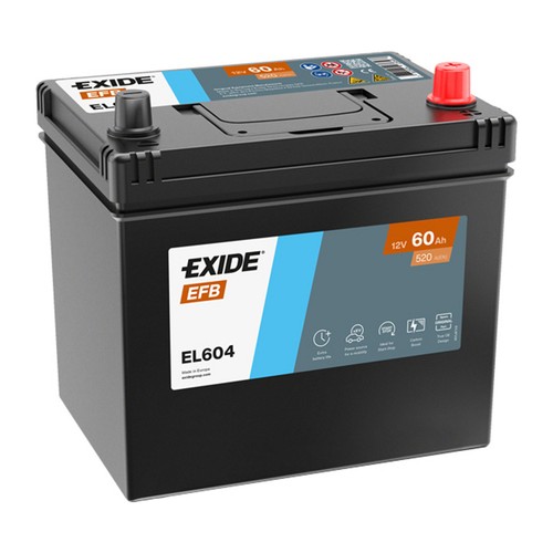 Exide el604 efb start stop - exide, start-stop