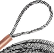 Schlaufenseil Öse - Öse ab