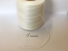 10m weisses gewachstes