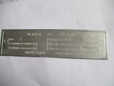 Typenschild Schild für VW Bus