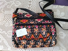 Ethno Handtasche, aus Indien mit 2 Eingängen Oben