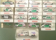 Wiking Polizei Mercedes VW Opel Ford Porsche Jaguar Auto Modelle 1:87 H0 OVP