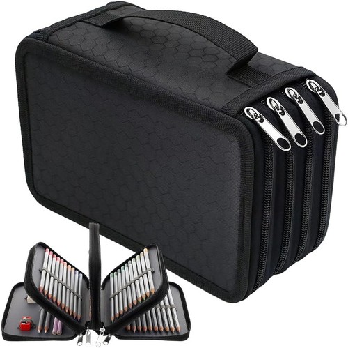 Große federmappe mit viel - große,