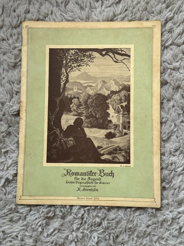 Musiknoten romantiker buch - ",