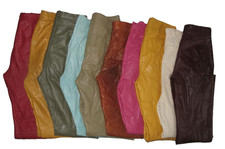 10 getragene Damen- Lederhose