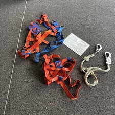 Profi Sicherheitsgurt Auffanggurt DIN 7478 Form A + SEIL 890610