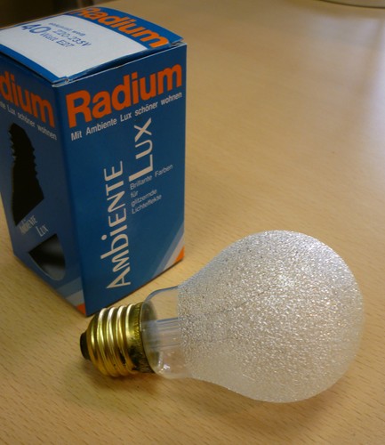 Radium glühlampe e27 40w - radium,