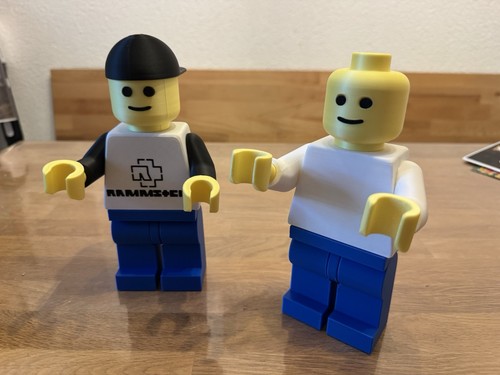 Brick man lego - figur, 20cm