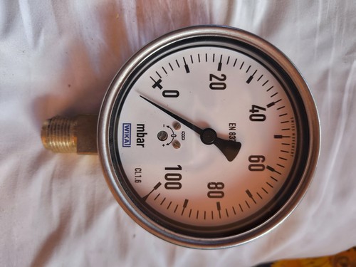 Wika manometer 100 mbar - wika, 0–100