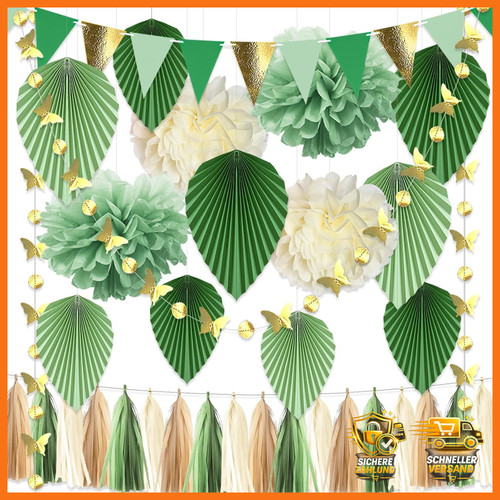 Party deko girlande pompons - party,