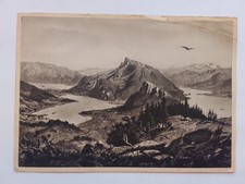 Salzkammergut,Ansichtskarte,Mondsee und Wolfgangsee