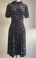 ??Halloween Witchy Dress Collectif Kleid Xxl black Cat Spell✨