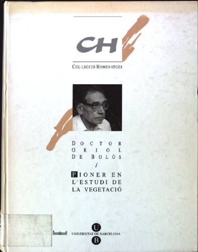 Doctor oriol bolos pioner - oriol, de