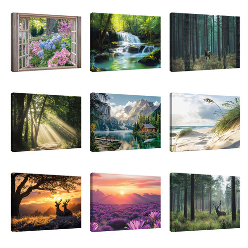 Leinwand bilder natur strand - leinwand,