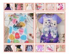 Mädchenkleid Gr. 128/134