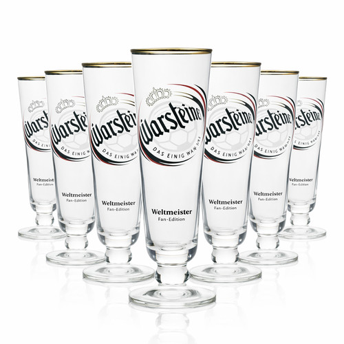 Warsteiner bier glas tulpe - 6x,