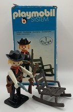 Playmobil System 3341 Figur Sheriff Originalverpackung Vintage West Germany