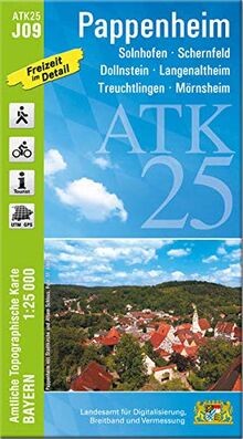 Atk25 j09 pappenheim amtliche - pappenheim, (amtliche