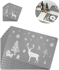 Weihnachts tischset mit - weihnachts-tischset,