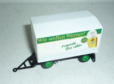 GRELL H0 Anhänger für LKW W50 mit Werbung
