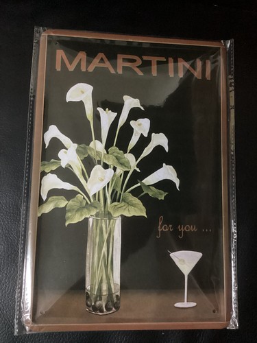 Blechschild 20x30 martini for - 20x30,