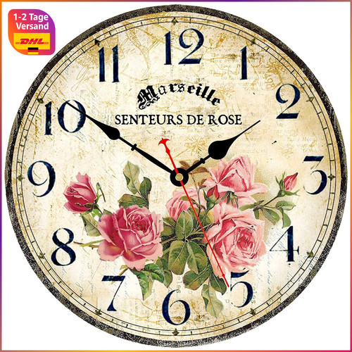 Küchenuhr 30cm lautlos - küchenuhr,