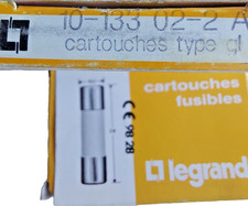 Feinsicherung /2A 10 x 38mm 500V ac, Keramik, Fabr. Legrand 10-133-02-2A