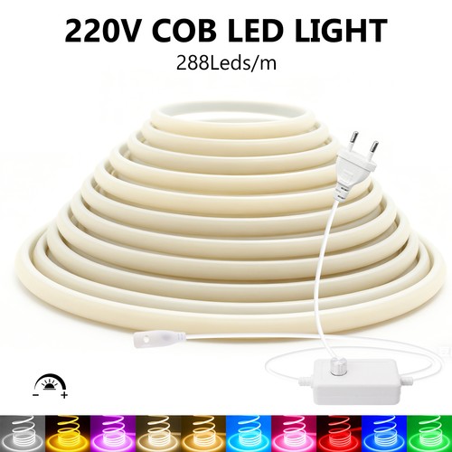 230v cob led streifen - streifen, dimmbar