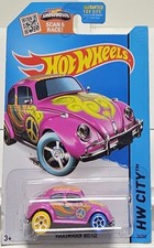 Hot Wheels 2015/026 - Treasure Hunt - HW Art Cars - Volkswagen Beetle /K23