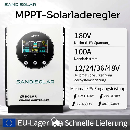 Sandisolar 60a 100a mppt solar - sandisolar,