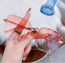 Damenbrille Braun Sonnenbrille Große Damen Gläser Polarisiert Trendbrille Brille