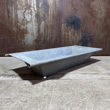 Alte Zinkwanne rechteckig