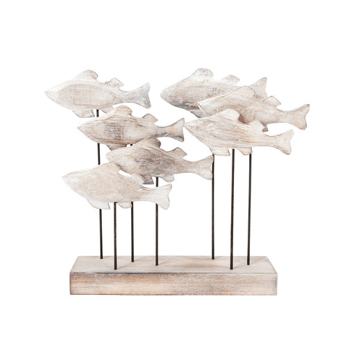 Maritimer fisch aufsteller - fisch-aufsteller, mit