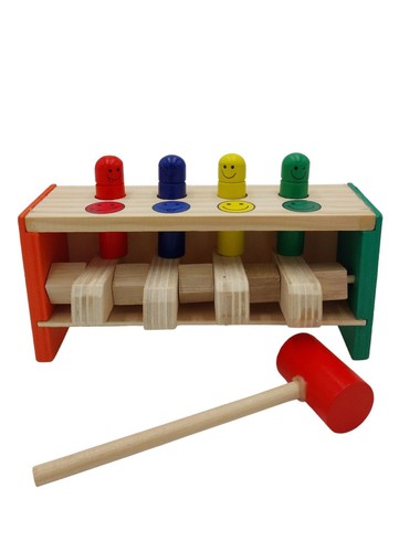 Holzspielzeug hammerspiel - holzspielzeug,