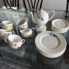 edles Kaffeeservice DIBBERN FINE BONE CHINA Classic 29tlg.